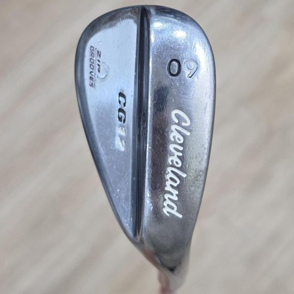 二手美品Cleveland CG12 ᴢɪᴘ ɢʀᴏᴏᴠᴇꜱ 60/𝟣𝟢°挖起桿 搭配N.S.Pro 950 S桿身 