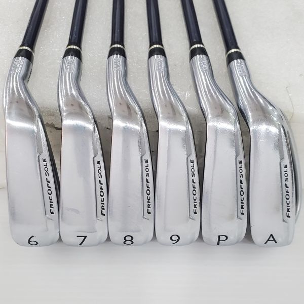 二手美品YAMAHA inpres UD+2 6-A(共6支)鐵桿組 搭配MX-519i 50.5 R桿身 