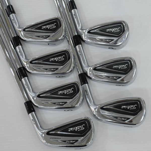二手美品Titleist 716 AP2 4-P(共7支)鐵桿組 搭配N.S.Pro 950 98 S桿身 