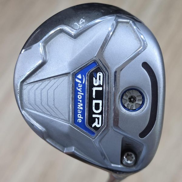 二手美品TaylorMade SLDR 14° TS球道木桿 搭配特注Speeder 757 ᴇᴠᴏʟᴜᴛɪᴏɴ ᴛᴏᴜʀ ꜱᴘᴇᴄ 78 S桿身 