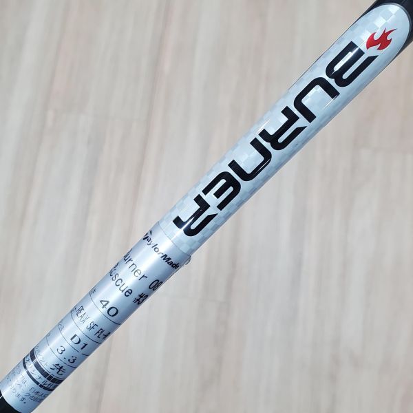 二手美品TaylorMade BURNER ʀᴇꜱᴄᴜᴇ 19° 3號小雞腿 搭配RE＊AX ꜱᴜᴘᴇʀꜰᴀꜱᴛ ʙᴜʀɴᴇʀ ᴘʟᴜꜱ 53 R桿身 