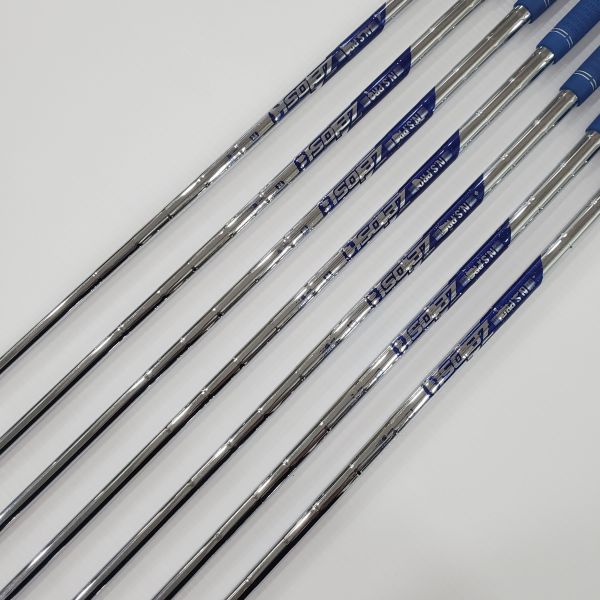二手美品BRIDGESTONE JGR ʜʏʙʀɪᴅ ꜰᴏʀɢᴇᴅ 5-P𝟤(共7支)鐵桿組 搭配N.S.Pro Zelos 8 84 R桿身 