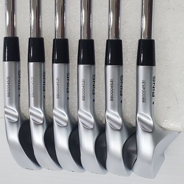 二手近新品PING(24) BLUEPRINT T ꜰᴏʀɢᴇᴅ 5-W(共6支)鐵桿組 搭配N.S.Pro Zelos 6 68.5 ≒R桿身 