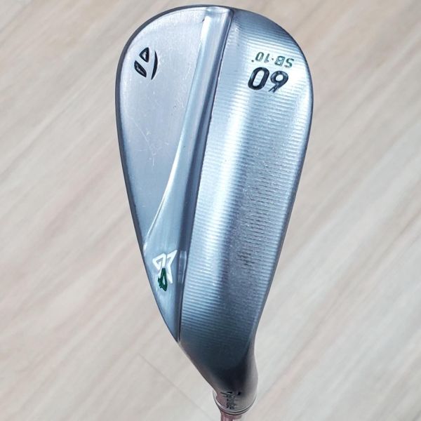 二手超美品TaylorMade ᴍɪʟʟᴇᴅ ɢʀɪɴᴅ(MG4) 60/ꜱʙ·𝟣𝟢°挖起桿 搭配N.S.Pro 950 neo 98 S桿身 