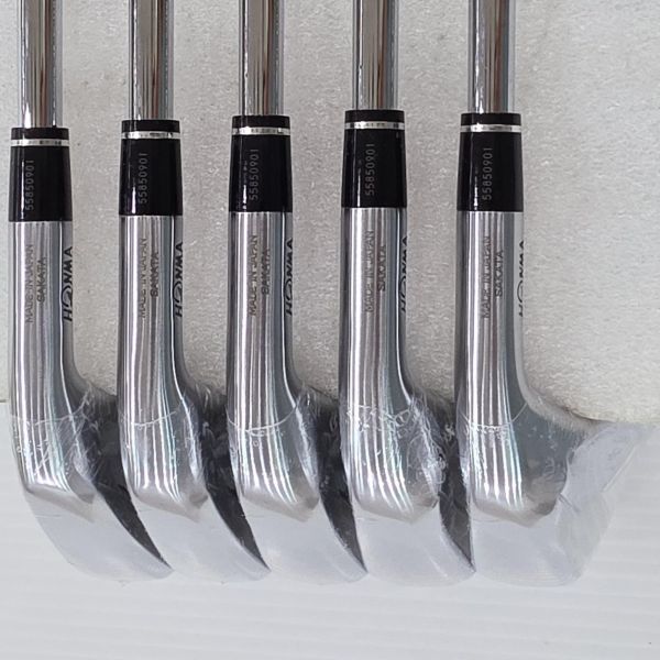 全新品HONMA ᴛ//ᴡᴏʀʟᴅ(26) Px ꜰᴏʀɢᴇᴅ 6-10(共5支)鐵桿組 搭配N.S.Pro 950 neo 98 S桿身 