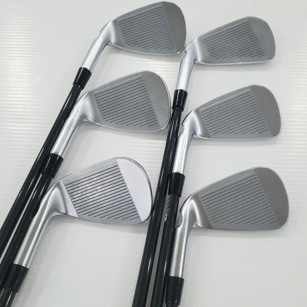 二手超美品PING i525 5-W(共6支)鐵桿組 搭配特注TOUR AD ᴀᴅ-𝟩𝟧 80 S桿身 