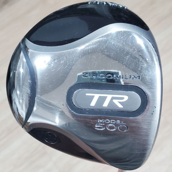 二手美品PRGR TR ᴍᴏᴅᴇʟ 500 8.5°開球木桿 搭配INSPEC 𝟢𝟨𝟧 M-46 63 SX(介於S跟X中間)桿身 