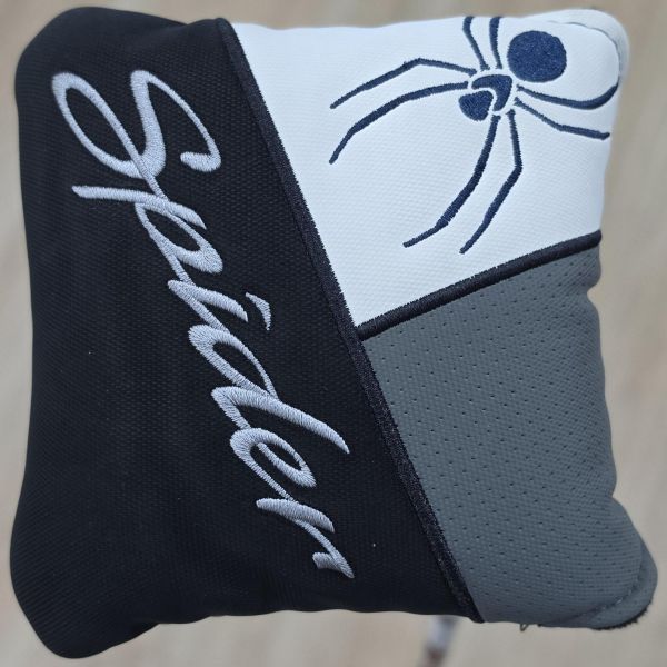 二手超美品TaylorMade Spider Tᴏᴜʀ X x𝟩 ᴘᴀᴛʜ ᴅᴏᴜʙʟᴇ ʙᴇɴᴅ 34"推桿 搭配KBS ʙʟᴀᴄᴋ 