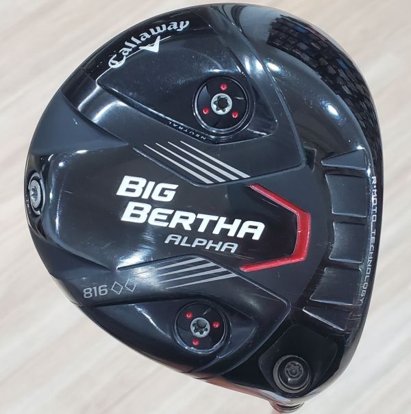 二手超美品Callaway Bɪɢ Bᴇʀᴛʜᴀ 9°開球木桿 搭配Tour AD ᴢᴇʀᴏ ʟɪᴍɪᴛꜱ 60 S桿身 