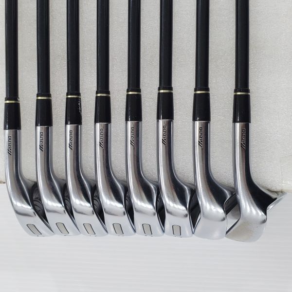 二手美品Mizuno JPX E300 5-S(共8支)鐵桿組 搭配JPX 𝟨𝟢 56 R桿身 