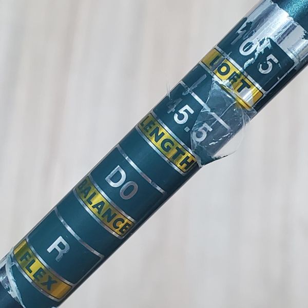 二手美品HYPER TITAN 10.5°開球木桿 搭配HYPER KICK 49 R桿身 