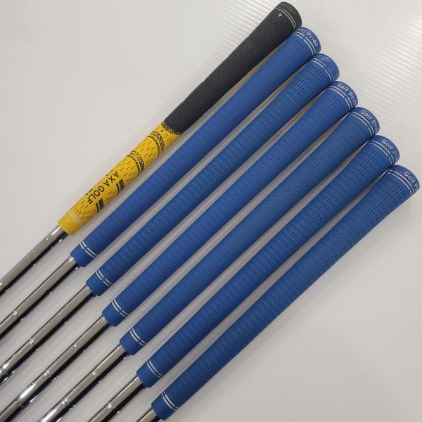 二手美品BRIDGESTONE JGR ʜʏʙʀɪᴅ ꜰᴏʀɢᴇᴅ 5-P𝟤(共7支)鐵桿組 搭配N.S.Pro Zelos 8 84 R桿身 