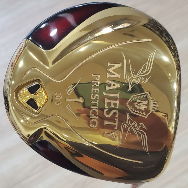 二手超美品MAJESTY PRESTIGIO XI 10.5°開球木桿 搭配LV-740 49 SR桿身 