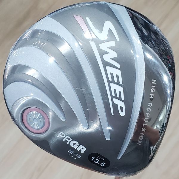 全新品 女生 女用PRGR SWEEP 13.5°開球木桿 搭配原廠M-30 38.5 L桿身 