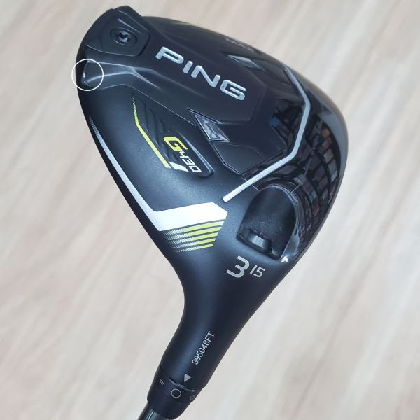 二手近新品PING G430 ᴍᴀx 15° 3號球道木桿 搭配ALTA J CB ʙʟᴀᴄᴋ 54 S桿身 
