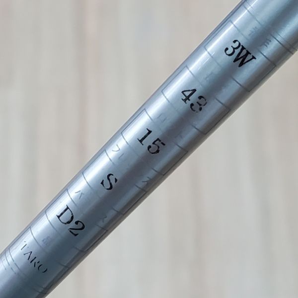 二手超美品kasco Taro 15° 3號球道木桿 搭配TR-14F 57 S桿身 