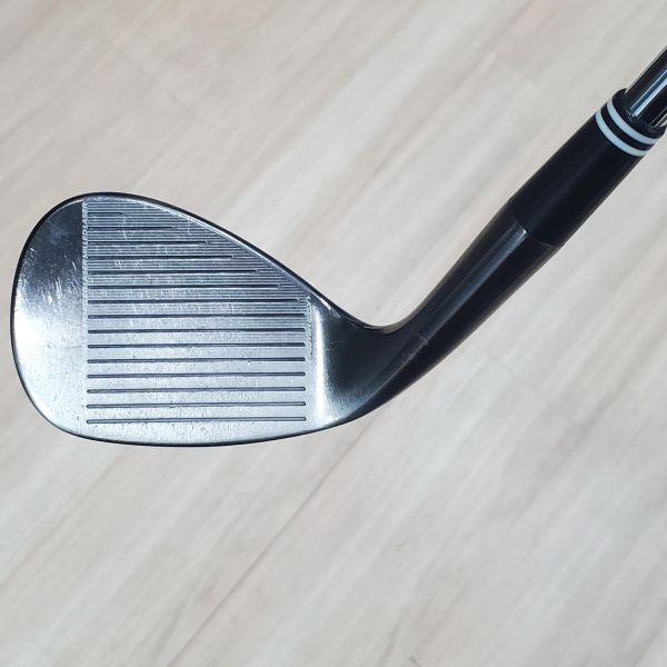 二手美品Cleveland CG15 ᴢɪᴘ ɢʀᴏᴏᴠᴇꜱ JV ʙʟᴀᴄᴋ ᴘᴇᴀʀʟ(珍黑版) 52/𝟣𝟢°挖起桿 搭配N.S.Pro 950 98 S桿身 