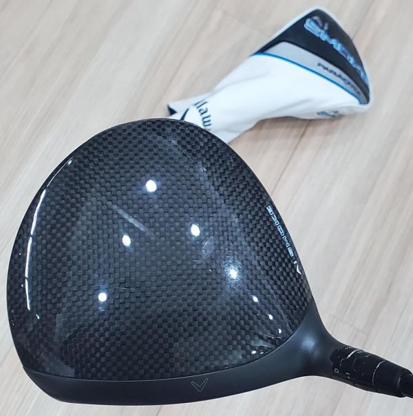 二手美品Callaway(24) ᴘᴀʀᴀᴅʏᴍ Ai SMOKE ᴍᴀx ᴅ(防右曲版) 9°開球木桿 搭配TENSEI 𝟧𝟢 57.5S桿身 