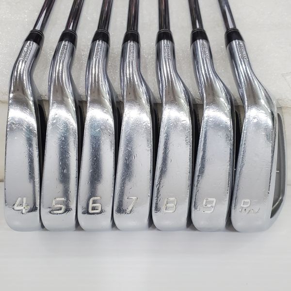 二手美品FOURTEEN TC550 ꜰᴏʀɢᴇᴅ 4-P(共7支)鐵桿組 搭配島田K's-3001 98 S桿身 