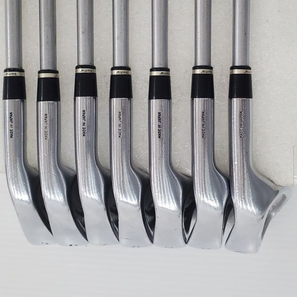 二手美品Miura PASSING/POINT(PP-9003) 5-G(共7支)鐵桿組 搭配特注KBS TOUR ᴄ-ᴛᴀᴘᴇʀ 110 R桿身 