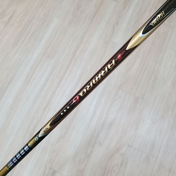二手美品HONMA BERES S-01 10°(3顆*)開球木桿 搭配ARMRQ 6(3顆*) 47 49 R桿身 