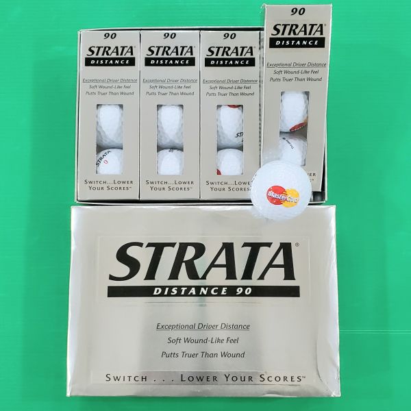 全新品STRATA DISTANCE 90高爾夫球 一盒共12顆 
