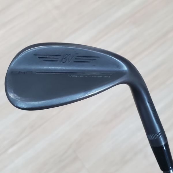 二手超美品Titleist SM9 ʙʟᴀᴄᴋ(黑武士版) 54/𝟣𝟢ꜱ°挖起桿 搭配Dynamic Gold S200 129 W桿身 