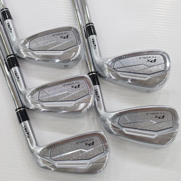 全新品HONMA ᴛ//ᴡᴏʀʟᴅ(26) Px ꜰᴏʀɢᴇᴅ 6-10(共5支)鐵桿組 搭配N.S.Pro 950 neo 98 S桿身 