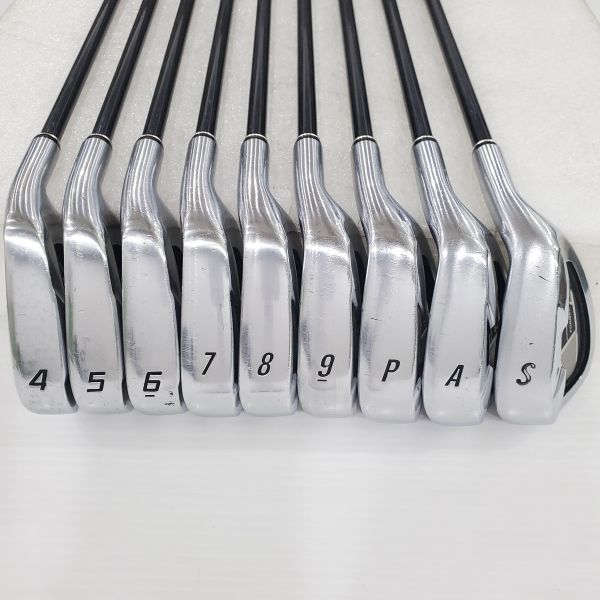 二手美品XXIO FORGED 4-S(共9支)鐵桿組 搭配MX3000/MX2000 64/62 R桿身 