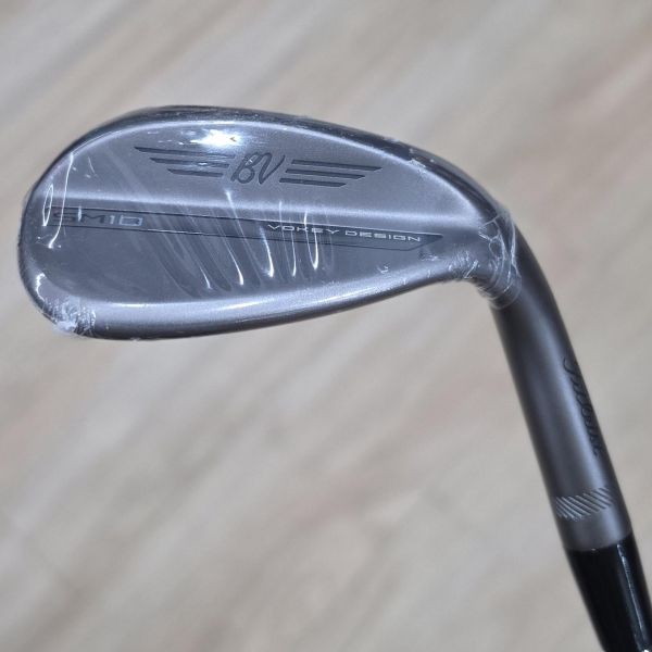 全新品Titleist SM10 ᴠᴏᴋᴇʏ ᴅᴇꜱɪɢɴ ɴɪᴄᴋᴇʟ(深空灰) 56/𝟣𝟤°ᴅ挖起桿 搭配Dynamic Gold ꜱ𝟤𝟢𝟢 129 W桿身 