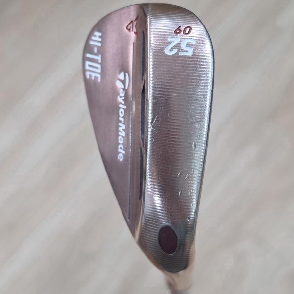 二手美品TaylorMade ᴍɪʟʟᴇᴅ ɢʀɪɴᴅ(MG) HI-TOE 52/𝟢𝟫°挖起桿 搭配KBS ʜɪ-ʀᴇᴠ 𝟤.𝟢 𝟣𝟤𝟢 120 W桿身 