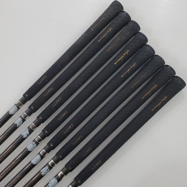 二手品HONMA LB280 5-S(共8支)鐵桿組 搭配原廠(3顆*) R-1桿身 