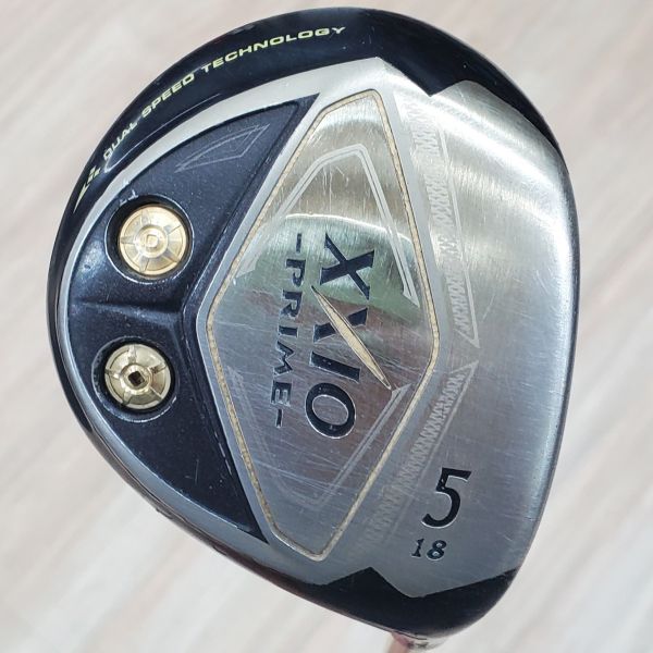 二手品XXIO PRIME 18° 5號球道木桿 搭配ᴅꜱᴛ SP-800 39 R桿身 