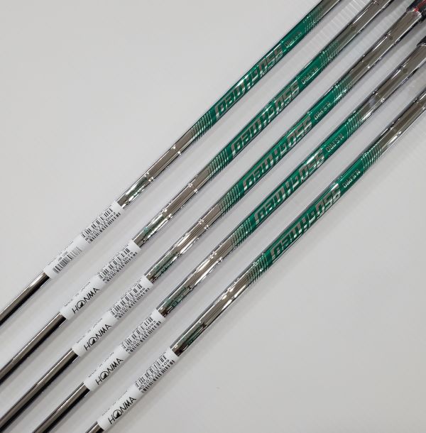 全新品HONMA T//WORLD GS 6-10(共5支)鐵桿組 搭配N.S.Pro 950 neo 94.5 R桿身 