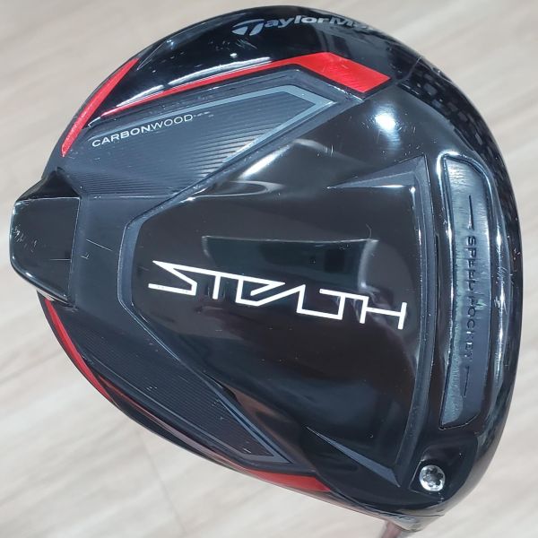 二手品TaylorMade STEALTH 9°開球木桿 搭配TENSEI ʀᴇᴅ ᴛᴍ𝟧𝟢 57 S桿身 