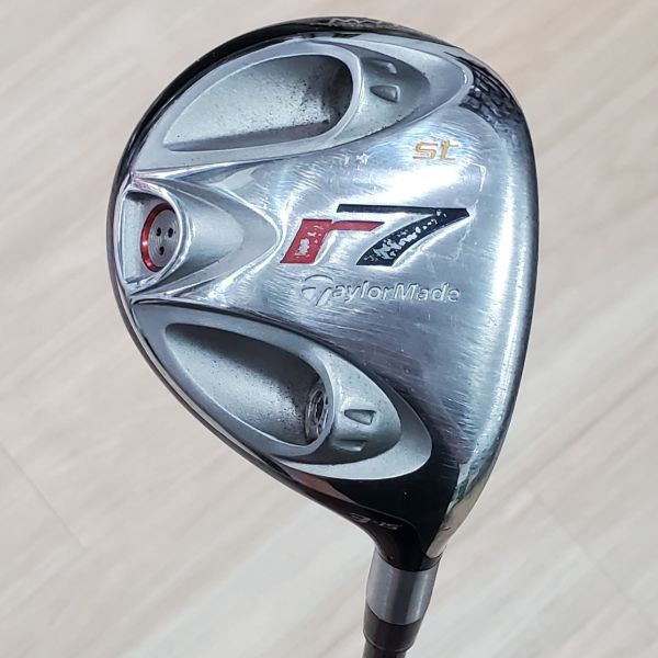 二手美品TaylorMade R7 st 15° 3號球道木桿 搭配原廠RE＊AX 65 S桿身 