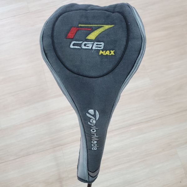 二手美品TaylorMade r7 CGB(霧黑版) ᴍᴀx 9.5°開球木桿 搭配原廠RE＊AX 45 ꜱᴜᴘᴇʀᴍᴀx 49 S(美規)桿身 