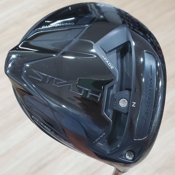 二手超美品TaylorMade STEALTH+ ʙʟᴀᴄᴋ(黑化版) 9°開球木桿 搭配特注TPT(Thin Ply Technology) 19 Lō ∞ 58 R+(歐)≒S(日)桿身 