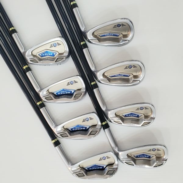 二手美品HONMA BERES MG803 5-S(共8支)鐵桿組 搭配ARMRQ ᴜᴅ𝟧𝟦 ** 54 R桿身 