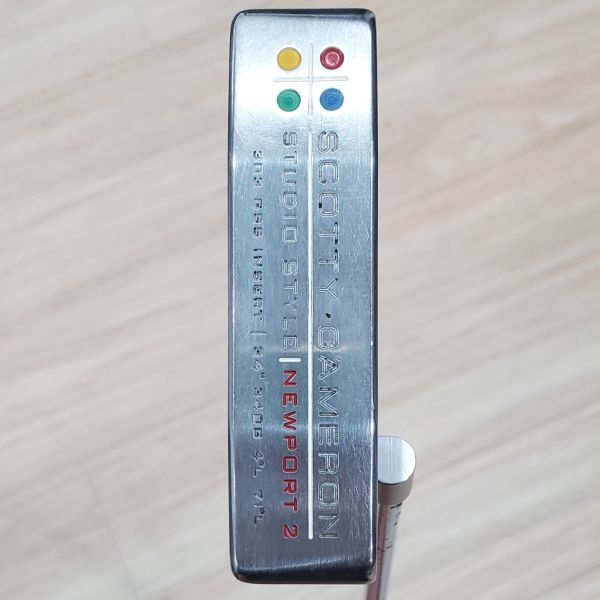 二手品SCOTTY CAMERON STUDIO STYLE NEWPORT 2 34"推桿 