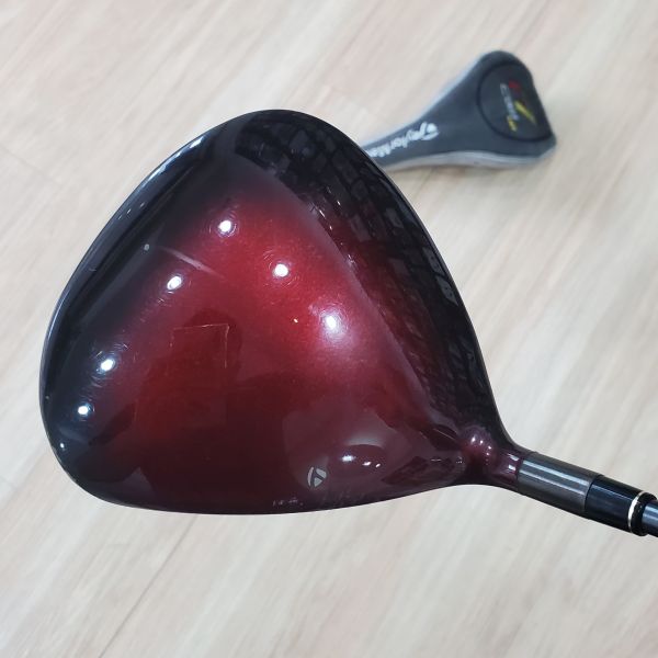二手美品TaylorMade r7 CGB(霧黑版) ᴍᴀx 9.5°開球木桿 搭配原廠RE＊AX 45 ꜱᴜᴘᴇʀᴍᴀx 49 S(美規)桿身 