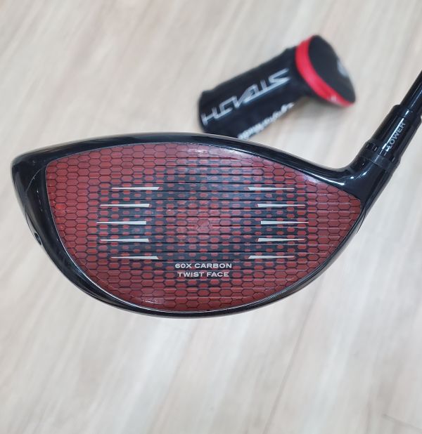 二手品TaylorMade STEALTH 9°開球木桿 搭配特注VENTUS ʀᴇᴅ 𝟧-ꜱ 55 S(美)桿身