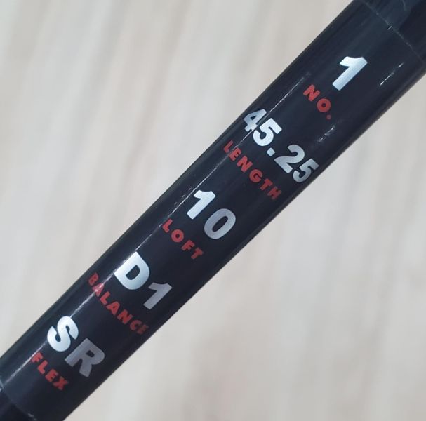 二手美品ONOFF XD 10°開球木桿 搭配MP-510D 53 SR桿身 