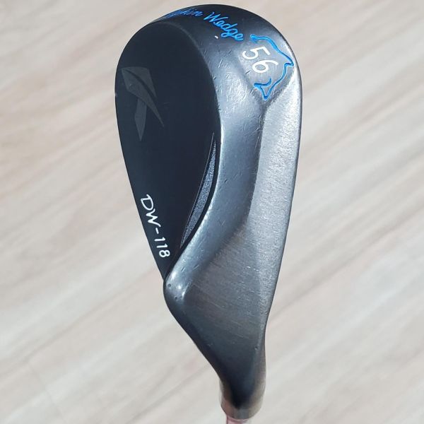 二手美品kasco DW-118 ʙʟᴀᴄᴋ 56°挖起桿 搭配N.S.Pro 950 S桿身 