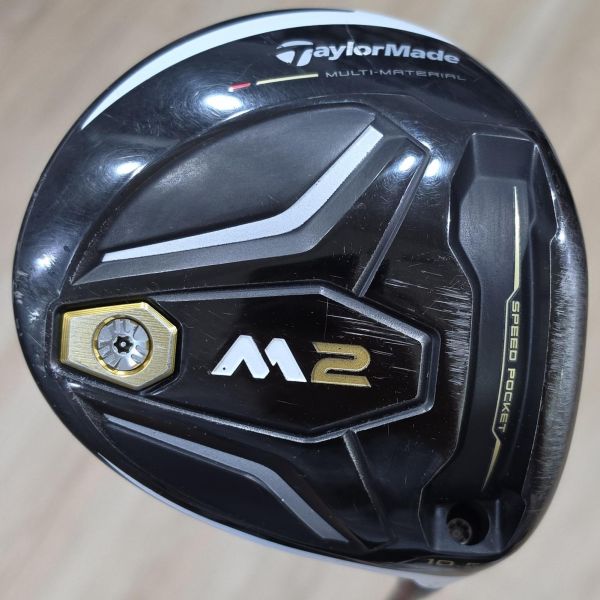 二手美品TaylorMade M2 10.5°開球木桿 搭配TM1-216 47 SR桿身 