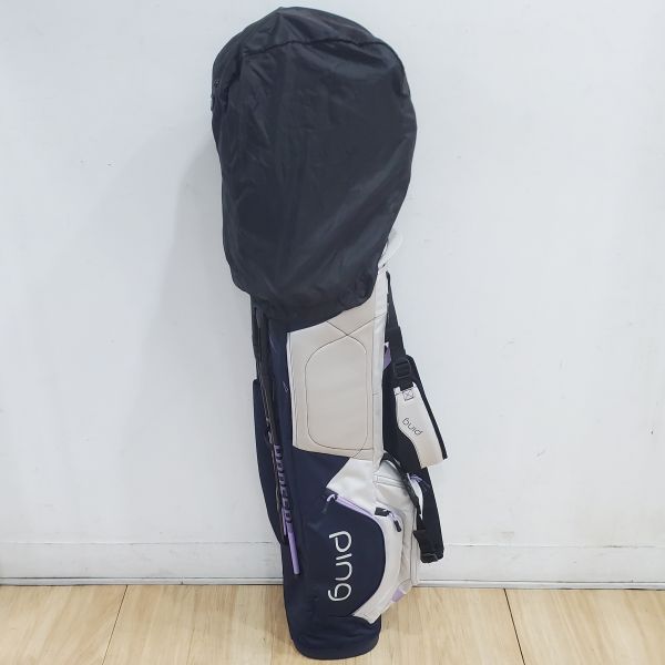 二手超美品 女生 女用PING GLe2 11.5°/19°/26° 開球木桿/3號球道木桿/5號小雞腿/7-S(共5支)鐵桿組 搭配ULT240 J 37/35/40/38 L桿身+SHEA 33"推桿 搭配二手超美品PING腳架式球袋 