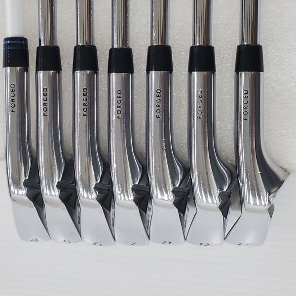 二手品MIURA MC-501 ꜰᴏʀɢᴇᴅ(鍛造) 4-P(共7支)鐵桿組 搭配MCH 90-S/N.S.Pro 950 neo 93.5/94.5 S/R桿身 