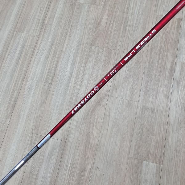 二手超美品ODYSSEY TRI-BEAM ʀᴇᴅ ᴅᴡ(DOUBLE WIDE) 34"推桿 搭配STROKE LAB 70 ᴄʟᴀꜱꜱ ʀᴇᴅ 
