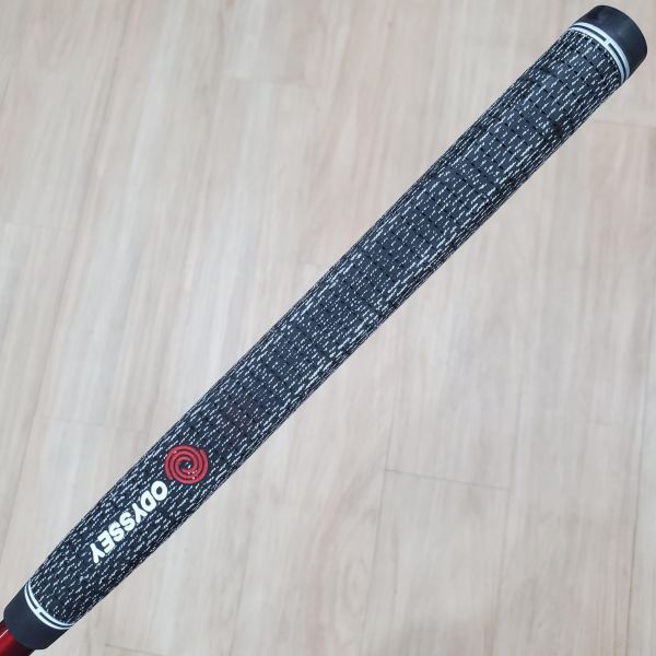 二手近新品ODYSSEY Wʜɪᴛᴇ Hᴏᴛ OG BIG-T BLADE 34"推桿 搭配STROKE LAB 