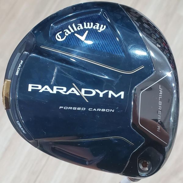 二手美品Callaway PARADYM 10.5°開球木桿 搭配VENTUS ɢʀᴇᴇɴ 𝟧-ꜱʀ 55.5 SR桿身 